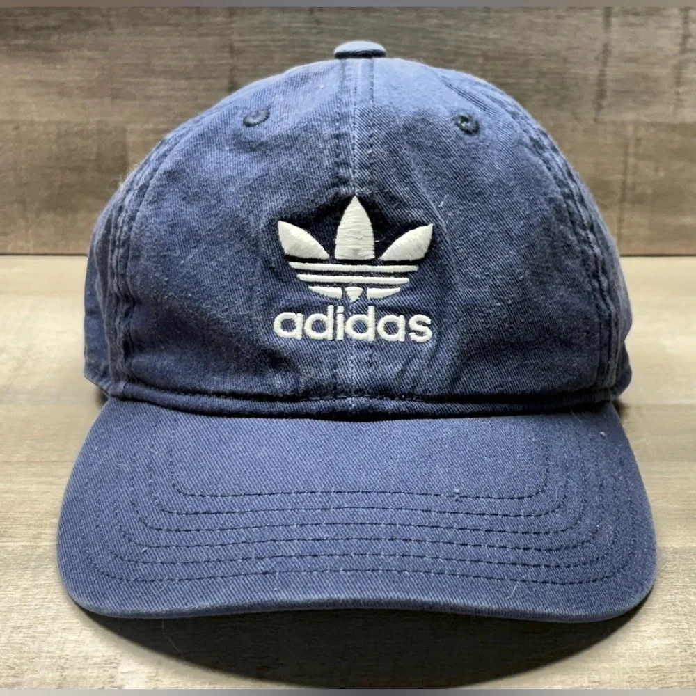 Adidas StrapBack Mom Hat Navy/White